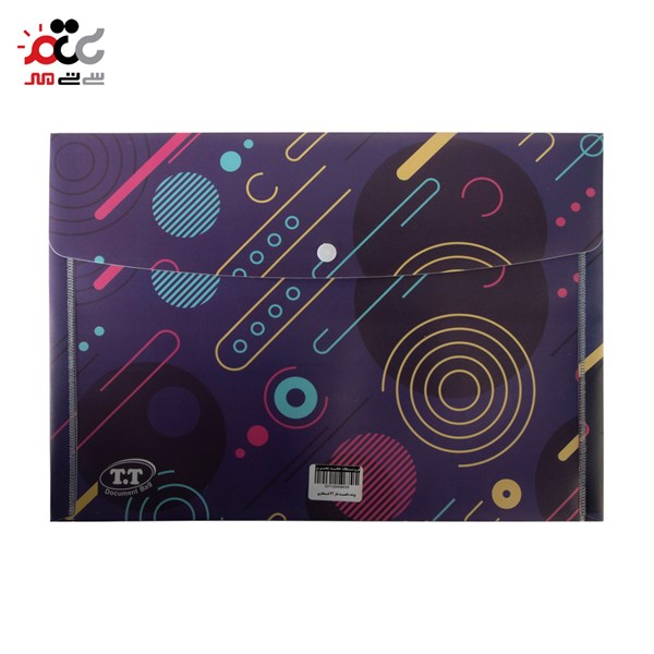 پوشه دکمه دار فانتزی سایز A4
