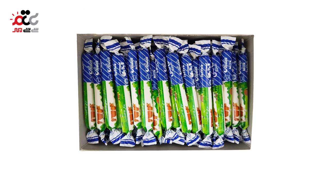 تافی بزرگ شیری آیدین مدل گاوی 470 گرمی
