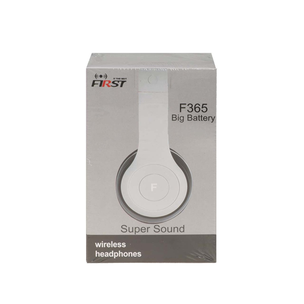 هدفون بی سیم First مدل F365 - سفید - MMS (گارانتی شش ماهه YA)