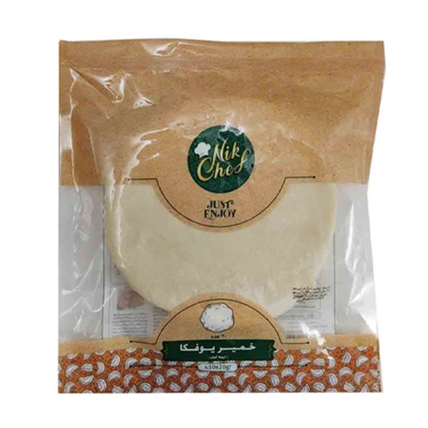 خمیر نیمه آماده یوفکا نیک شف 450 گرمی