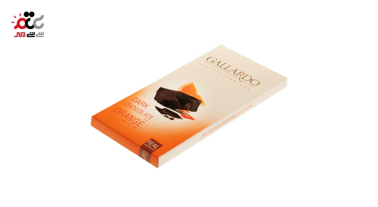 شکلات تابلت با طعم پرتقال گالاردو فرمند 80 گرمی