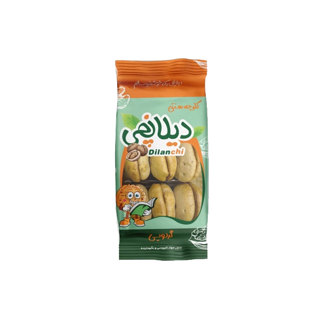 بهترین کلوچه گردویی دیلانچی 350 گرمی