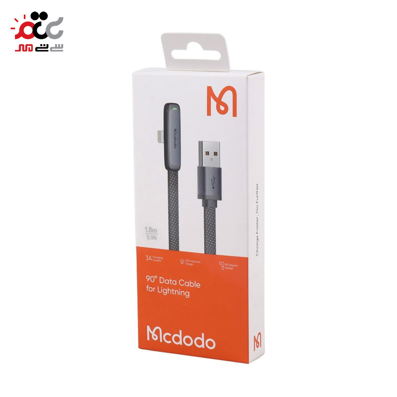 کابل تبدیل USB به لایتنینگ مک دودو مدل CA-2791 طول 1.8 متر