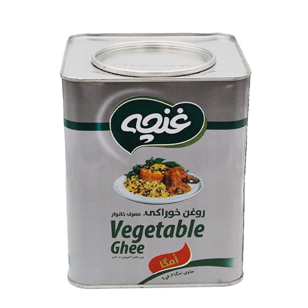 روغن گیاهی نیمه جامد غنچه 4 کیلویی