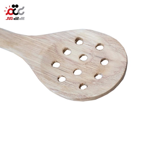 کفگیر چوبی مدل سوراخ دار کد 88