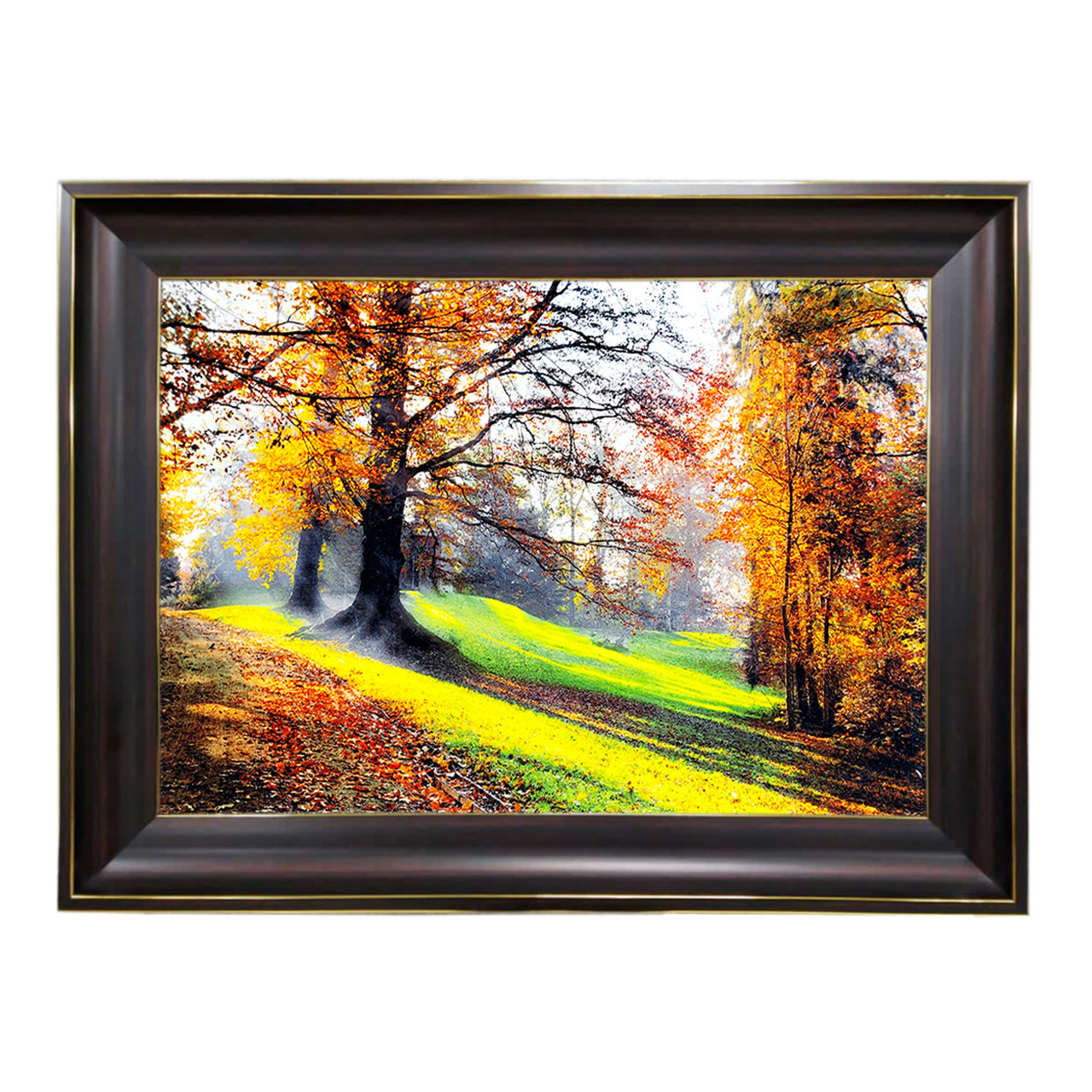 تابلو فرش چاپی طرح منظره کد 10040 سایز 60×40 سانتی متری