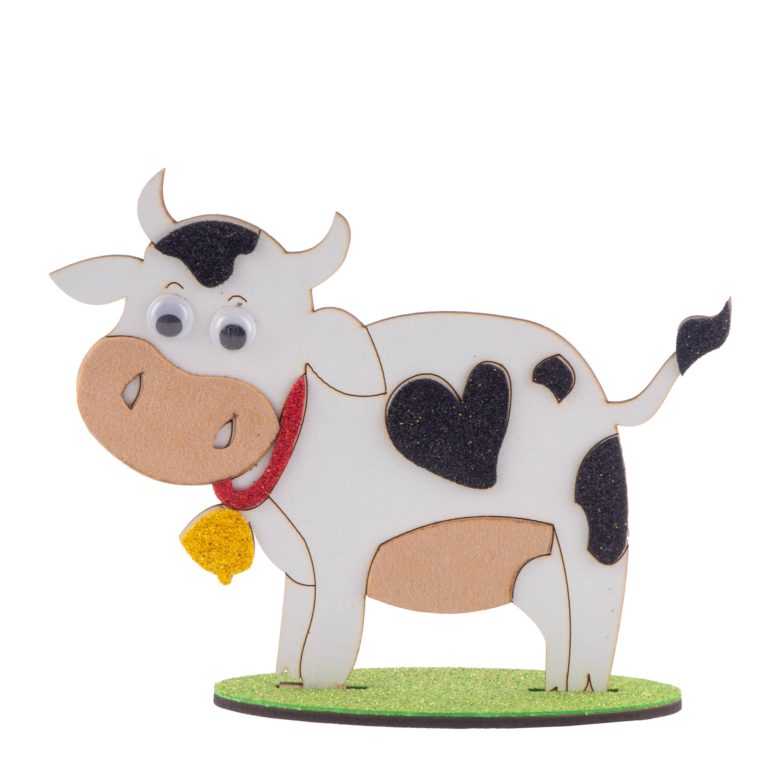 گاو چوبی دکوری کد 724