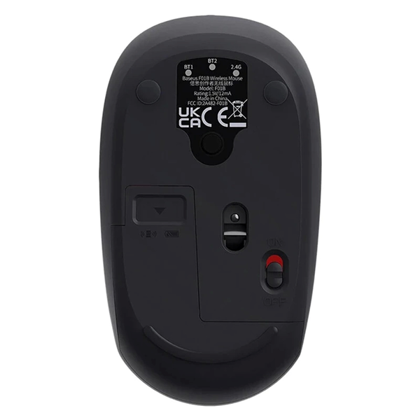 ماوس بی سیم Baseus مدل F01B - خاکستری (گارانتی 24 ماهه آونگ)