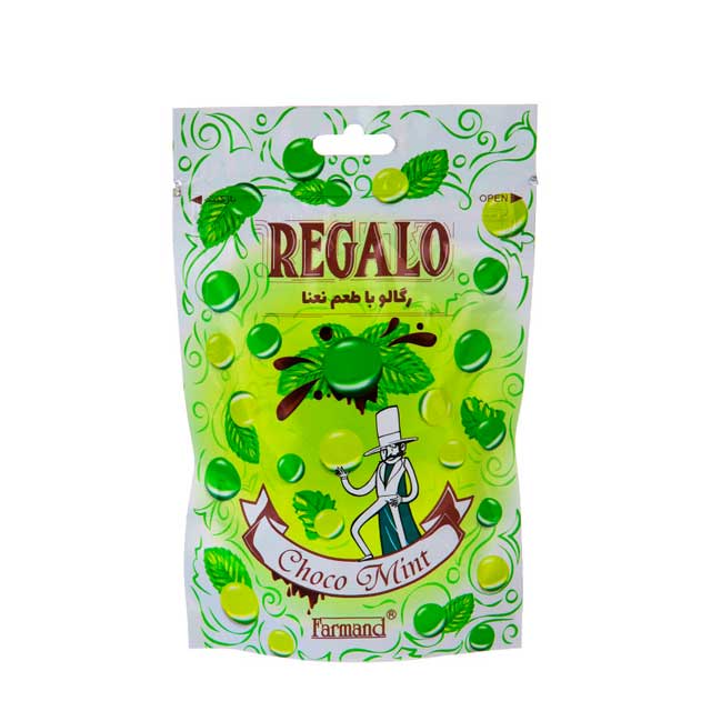 شوکو دراژه نعنایی رگالو فرمند 80 گرمی