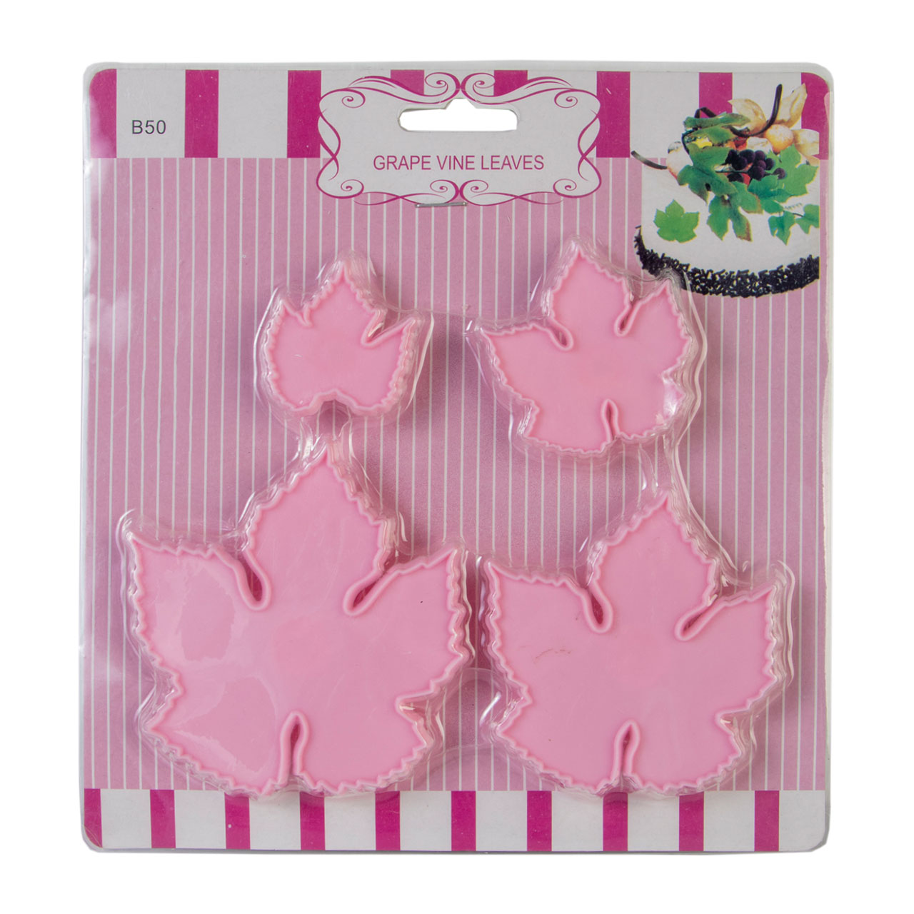 مجموعه چاپ مدل برگ انگور 4 عددی