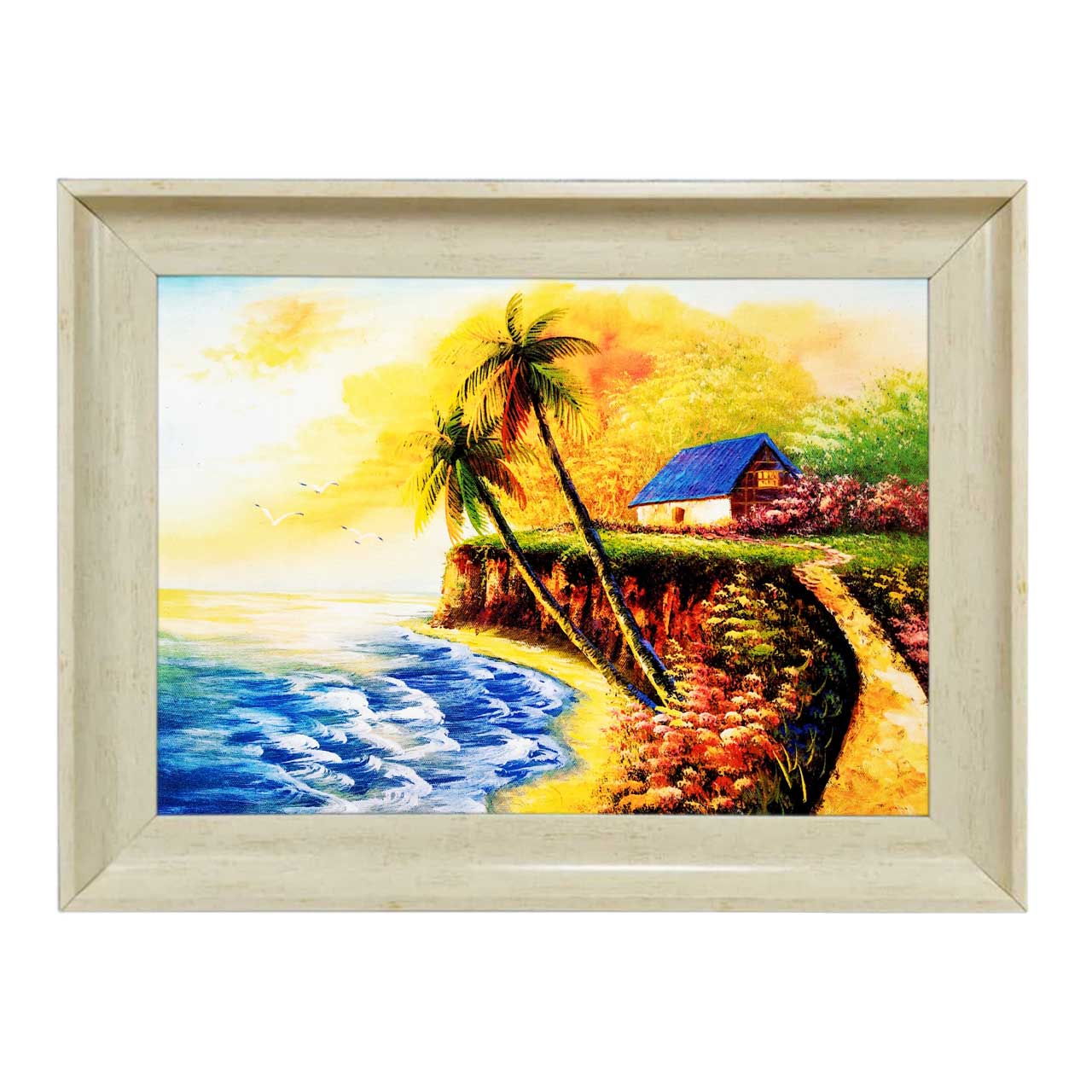 تابلو فرش با زیبا ترین قاب