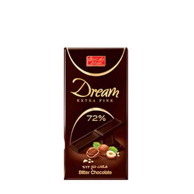 شکلات مغزدار بیتر شیرین عسل 72 درصد 60 گرمی