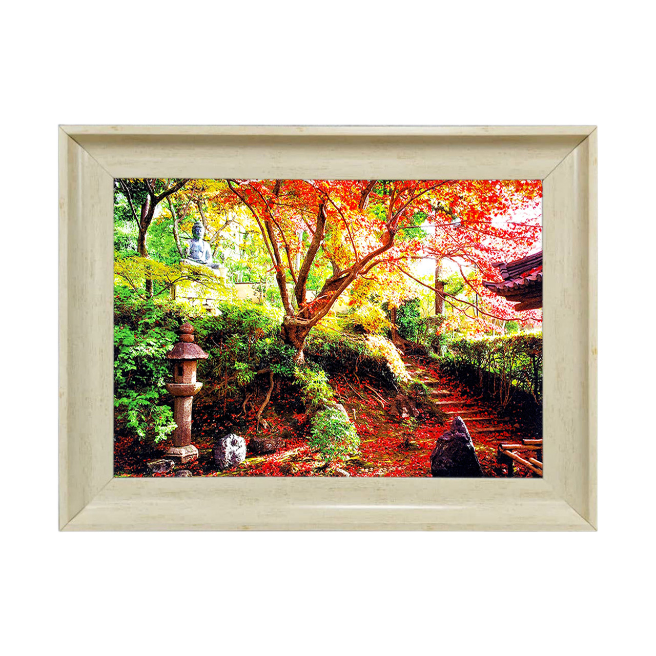 تابلو فرش چاپی طرح منظره کد 10283 سایز 50×35 سانتی متری