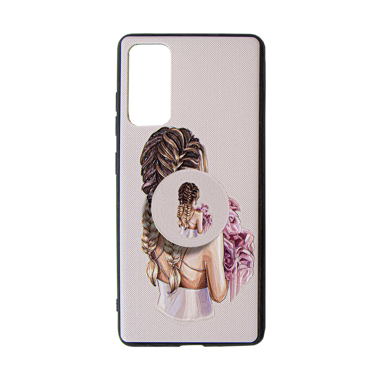 قاب گوشی موبایل سامسونگ مدل S20-FE طرح پاپ سوکت دار