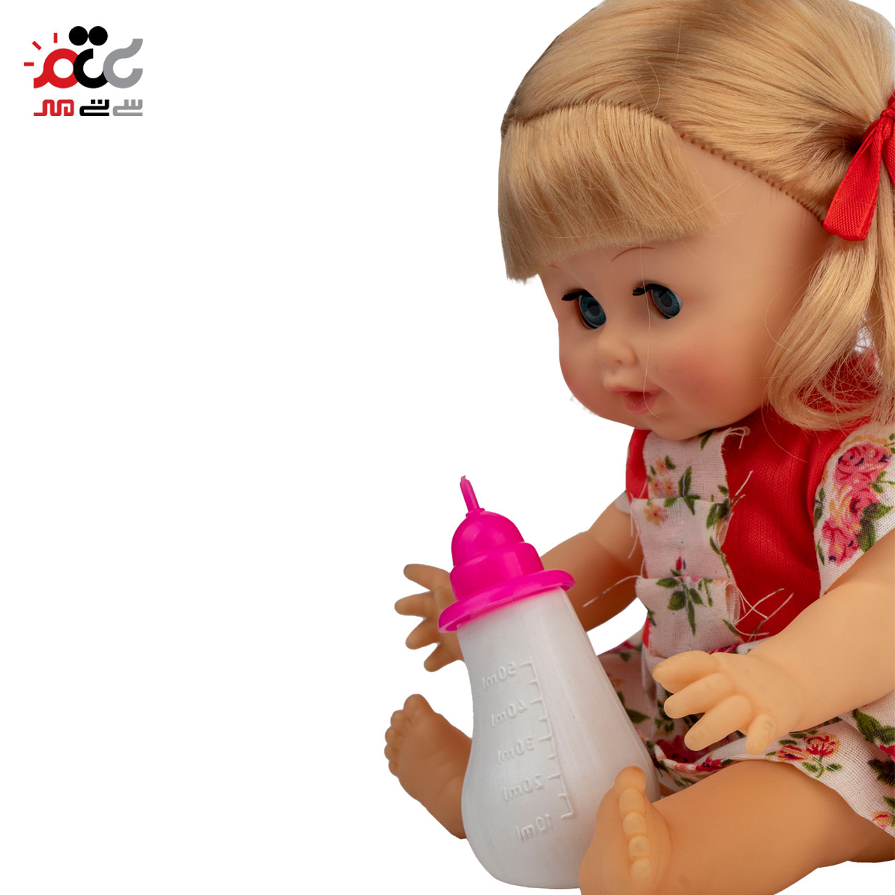 عروسک موزیکال مدل شیشه شیر دار