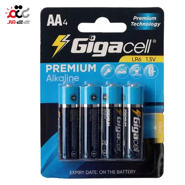 باتری قلمی Gigacell Premium Alkaline LR6 1.5V AA