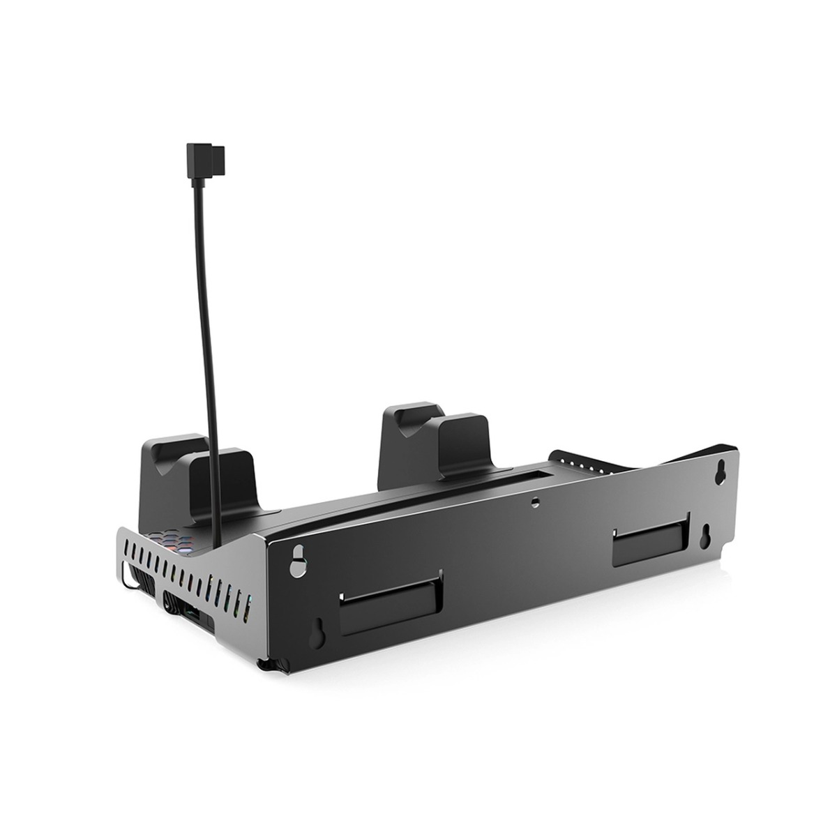 استند کنسول و شارژر دسته بازی TSCO PS5 مدل Loot Rack TGS18 - مشکی (گارانتی 18 ماهه تسکو)