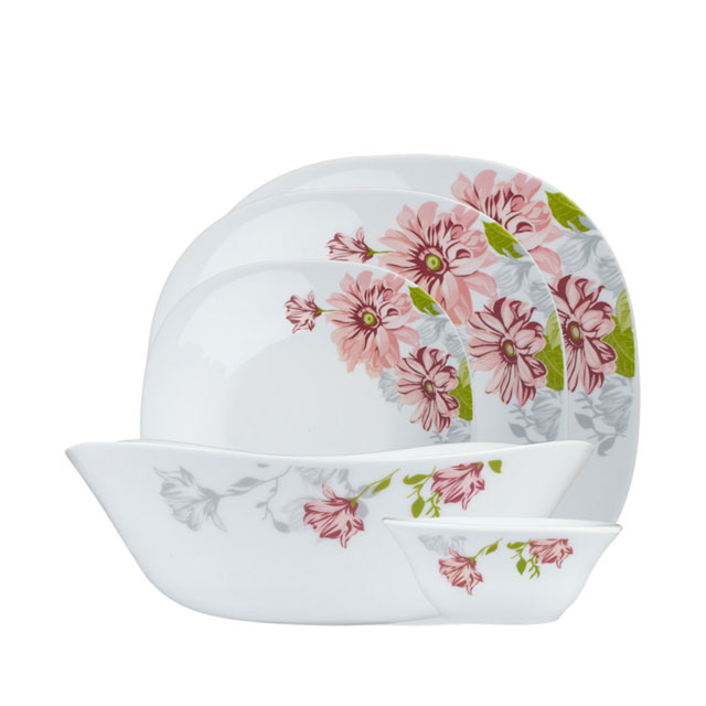 سرویس غذاخوری  آرکوپال 26 پارچه مورانو مدل  مکبث صورتی