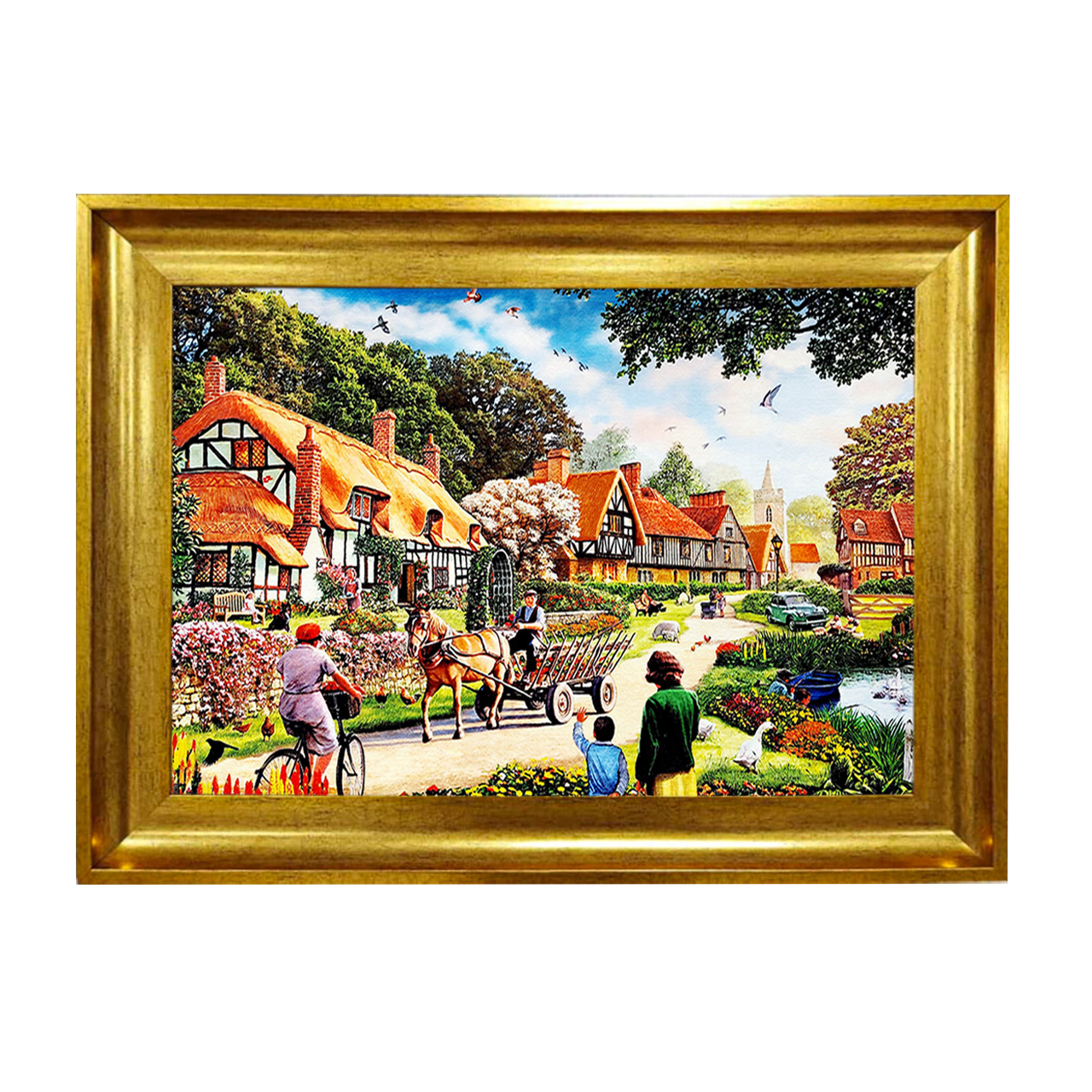 تابلو فرش منظره