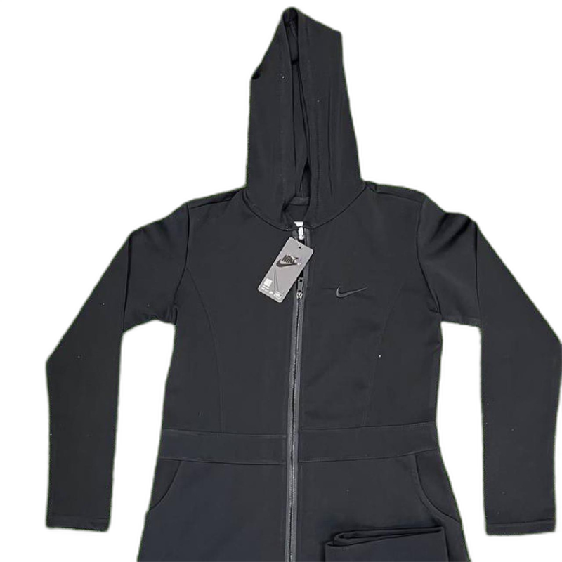 سویشرت بلندکلاهدار و شلوار دم پا دخترانه نایک ۰۲۱