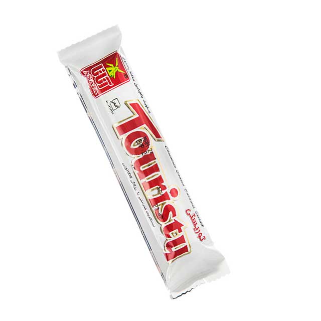 بیسکویت توریستی کاراملی با روکش کاکائویی آناتا 28 گرمی