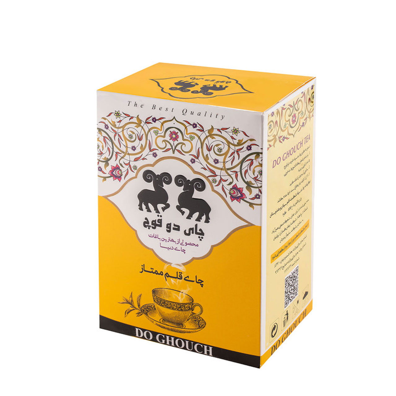 چای قلم ممتاز دو قوچ 400 گرمی