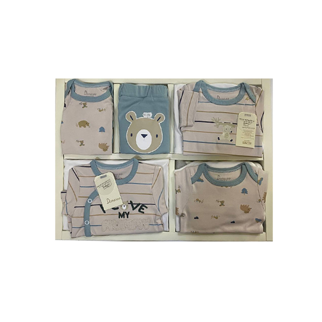 ست بیمارستانی 19 تکه دانانو طرح خرس راه راه