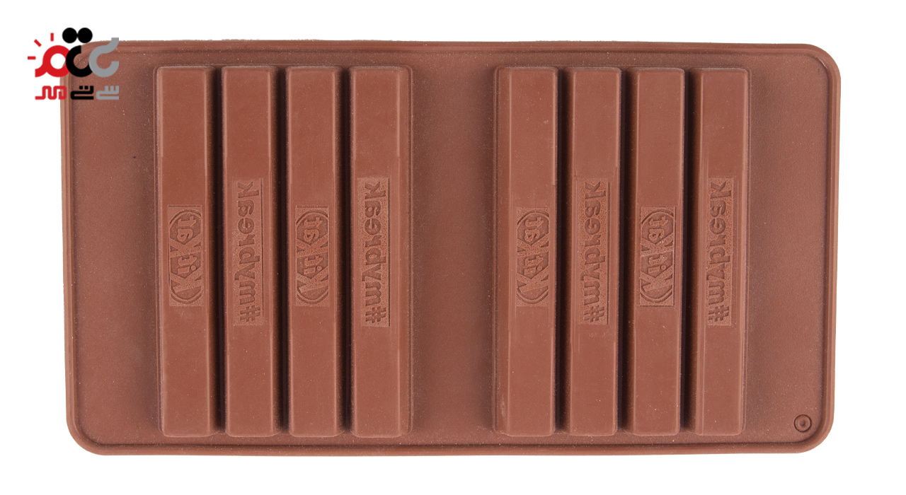 قالب شکلات سیلیکونی طرح شکلات تخته ای