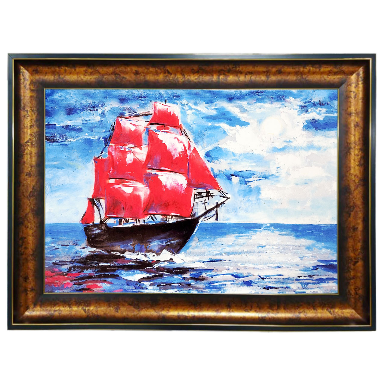 تابلو فرش با زیبا ترین قاب