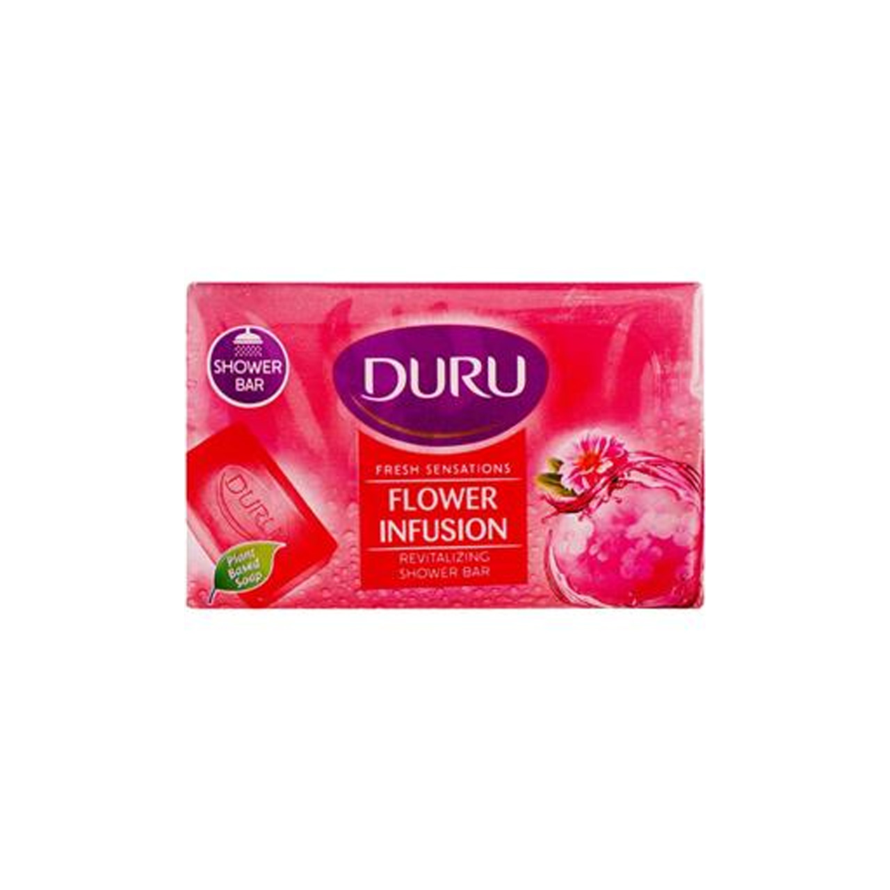 صابون حمام شفاف با رایحه گل دورو 150 گرمی بسته 4عددی