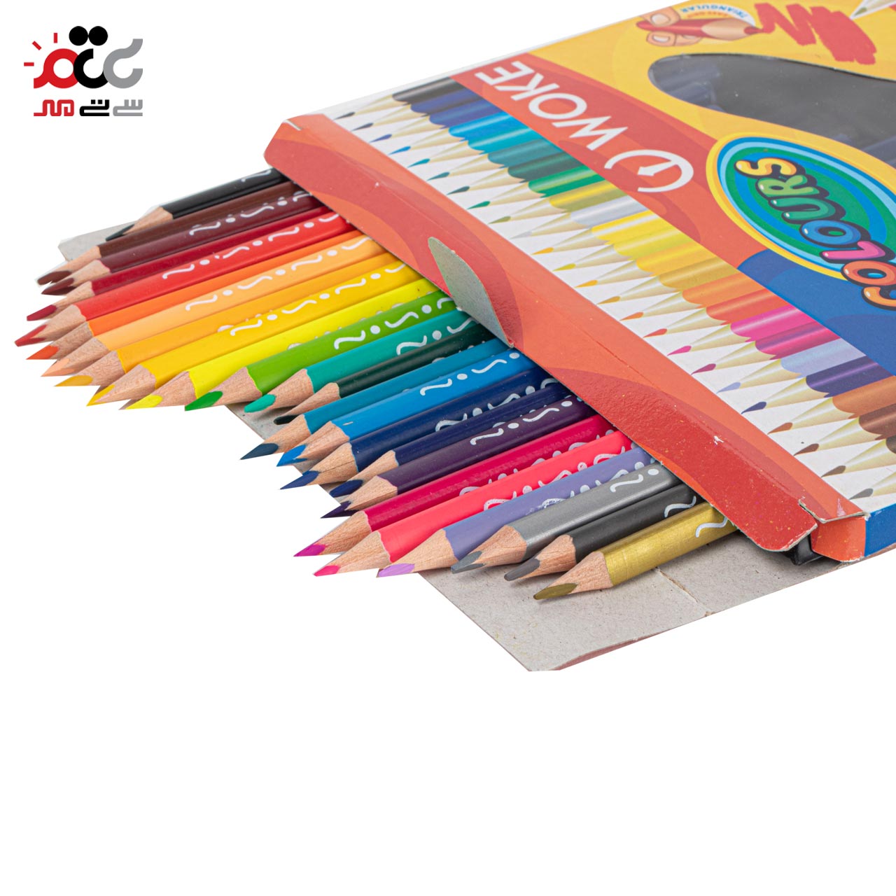 مداد رنگی وک بسته 24 عددی