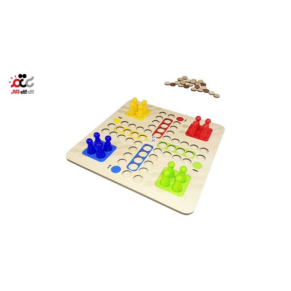 بازی فکری مانی تویز مدل منچ و دوز Ludo