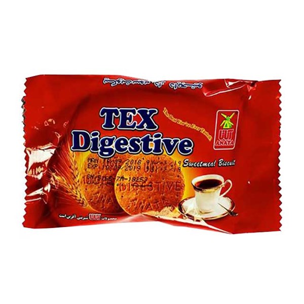 بیسکویت دایجستیو تکس آناتا 40 گرمی