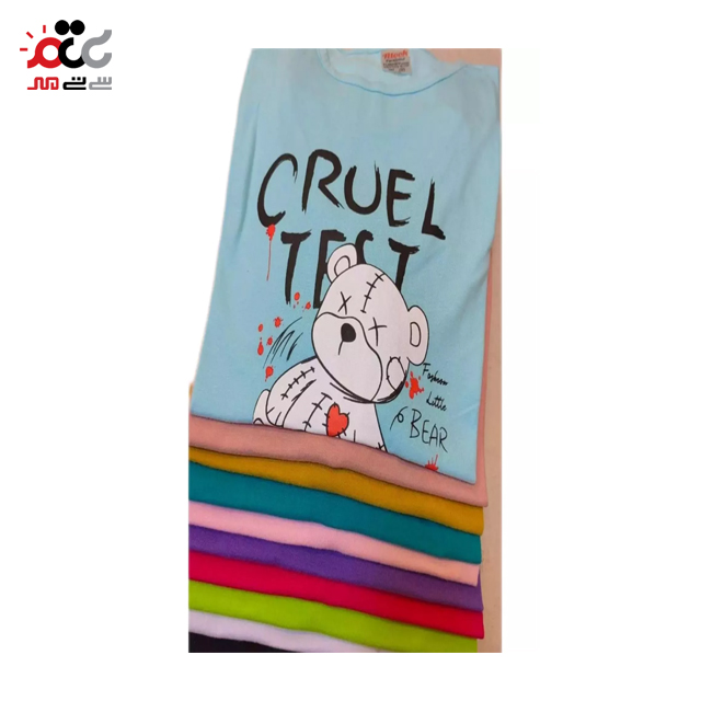 تیشرت زنانه نخ پنبه کد 104