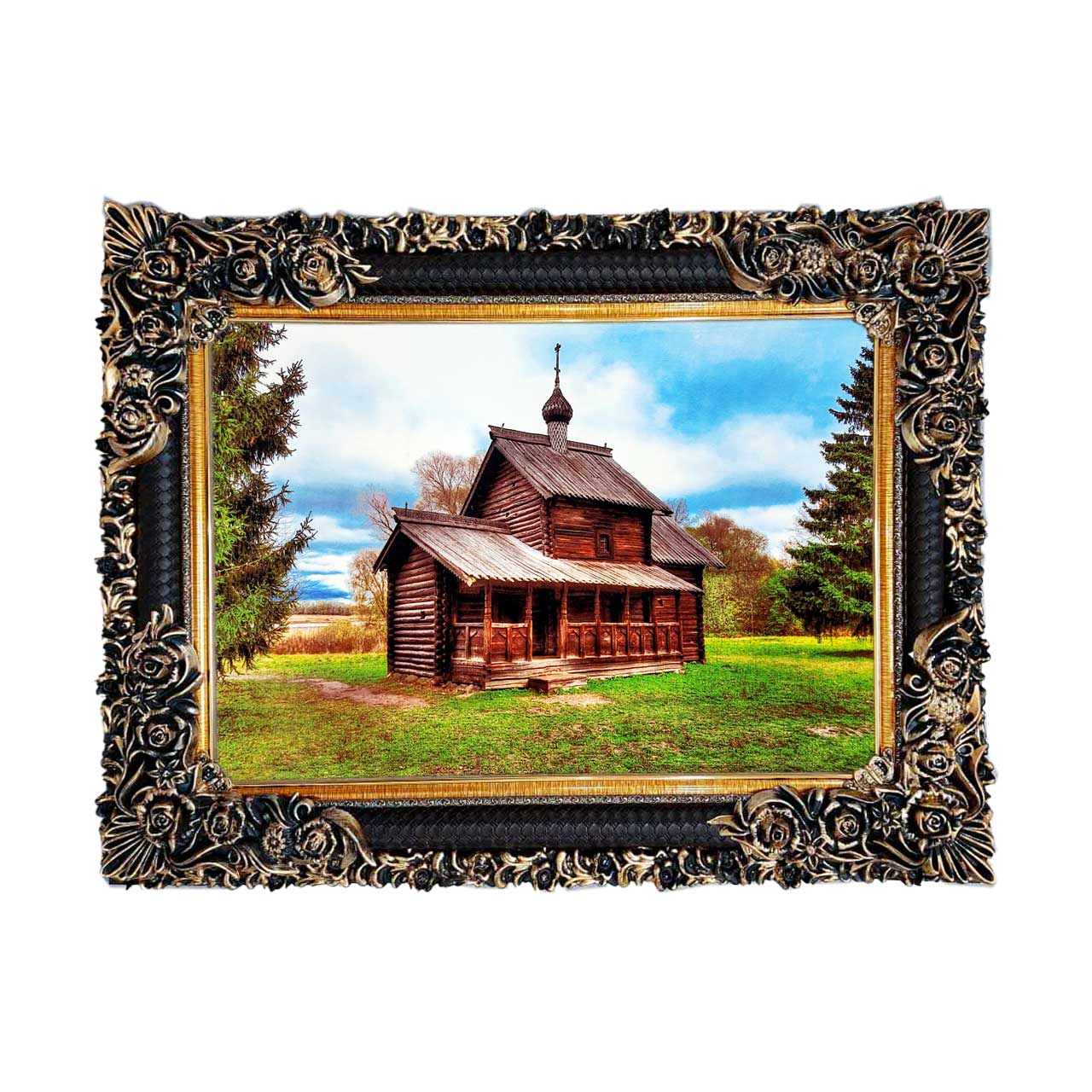 تابلو فرش با زیبا ترین قاب