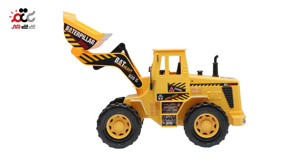 ماشین اسباب بازی دورج توی طرح لودر سایز متوسط