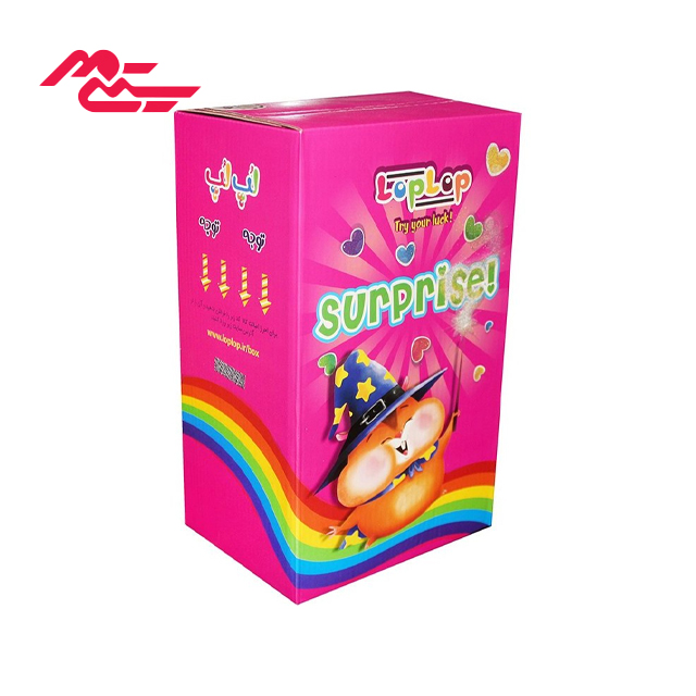 خوراکی شانسی لپ لپ مدل سورپرایز طرح دخترانه