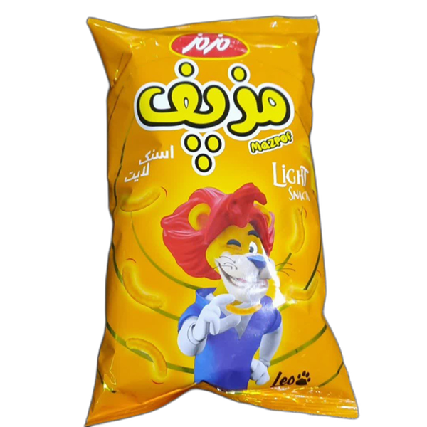 اسنک پنیری لایت مزپف مزمز 65 گرمی