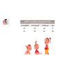 ست تیشرت و شلوارک دخترانه مدل ملوس کد 632