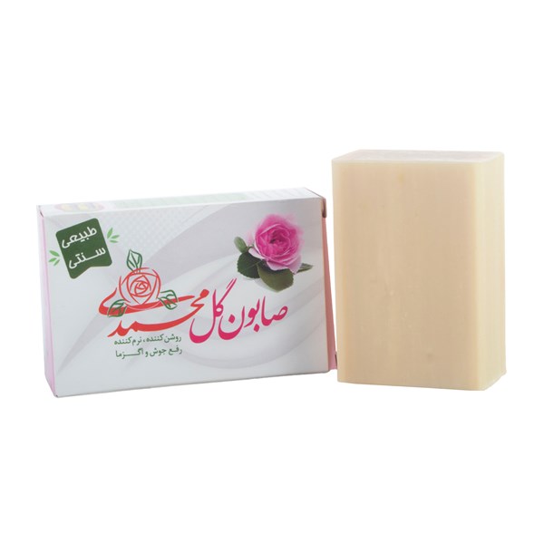 صابون گل محمدی 95 گرمی