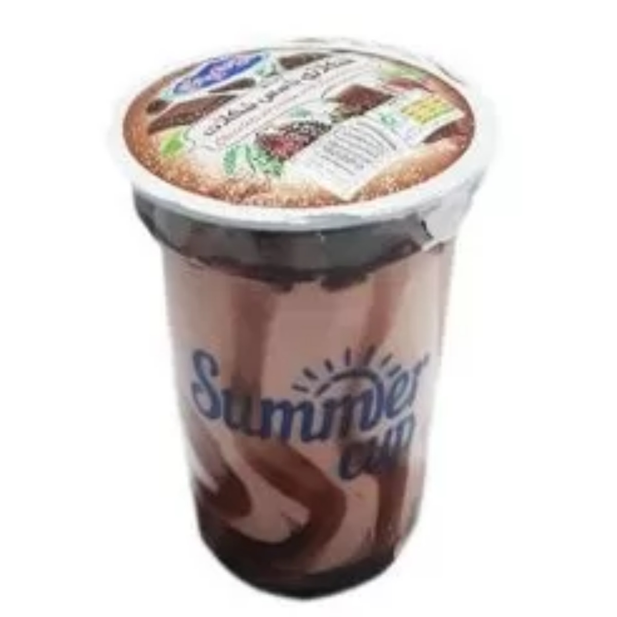 بستنی لیوانی شکلاتی با سس شکلات دومینو 70 گرمی