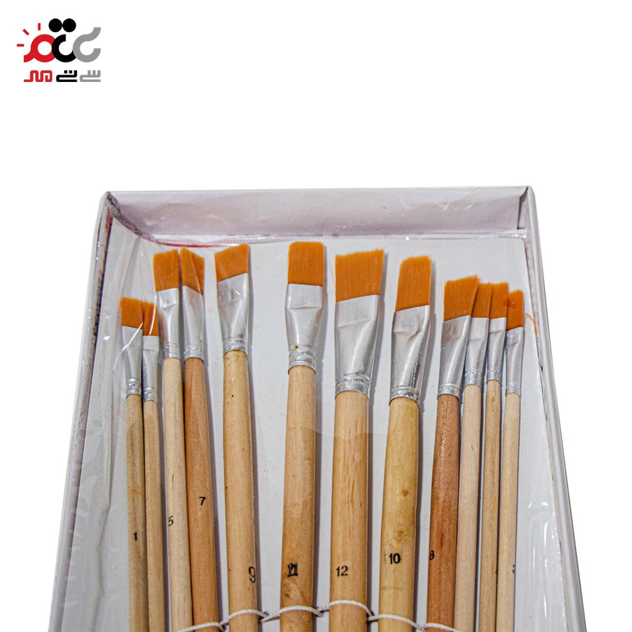 ست 12 عددی قلم موی سر تخت پوپک