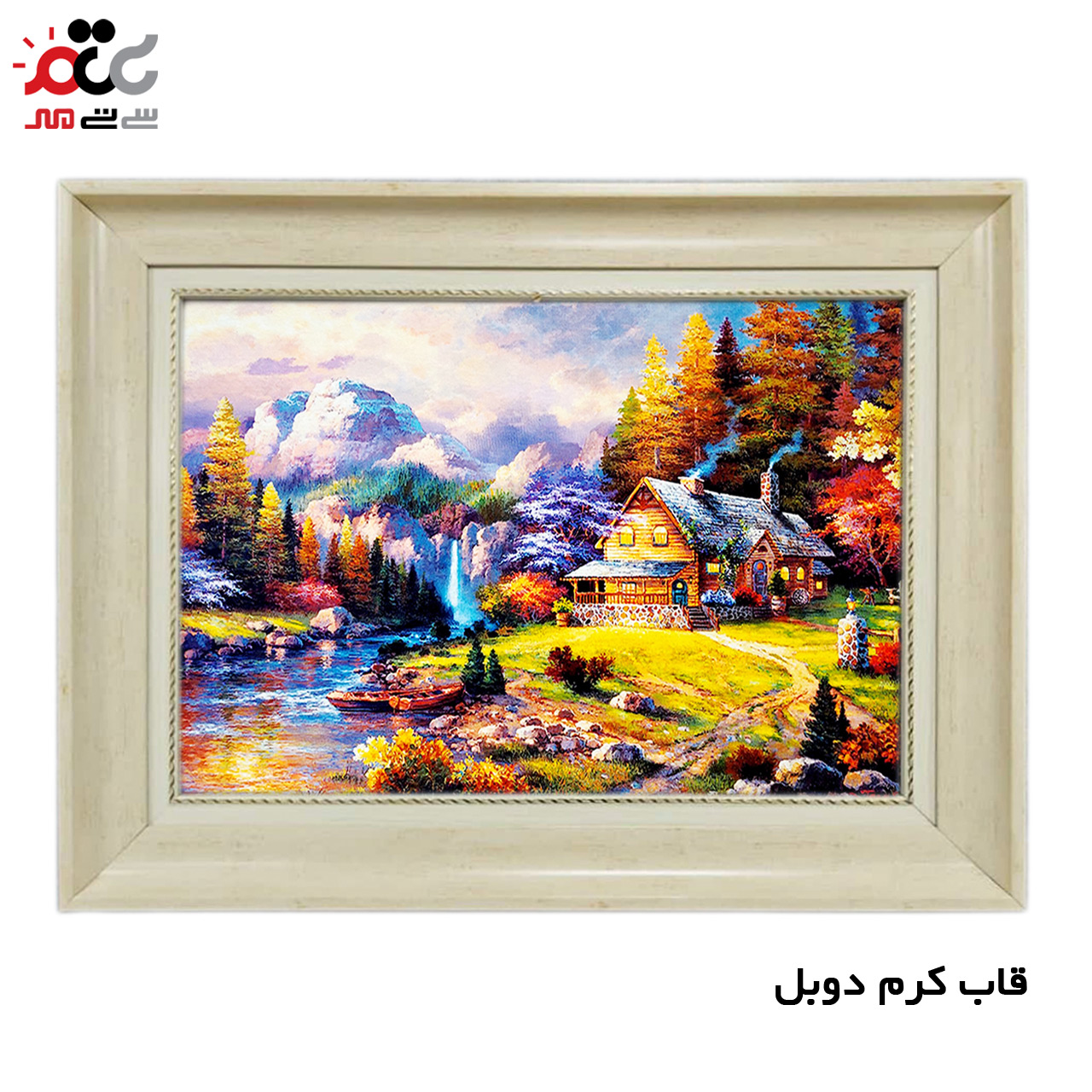 تابلو فرش چاپی طرح منظره کد 10133 سایز 100×50 سانتی متری