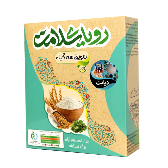 سویق غلات 3 گیاه رویای سلامت 200 گرمی