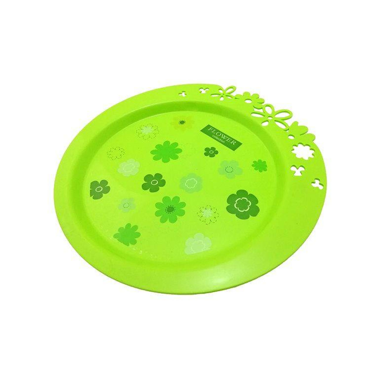 سینی گرد لیمون مدل الوان کد 16