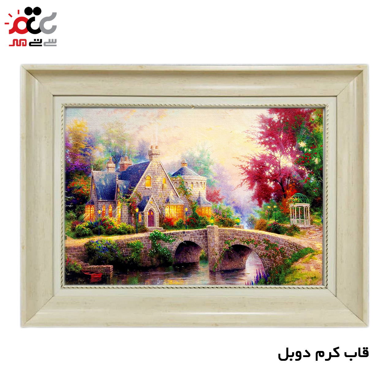 تابلو فرش چاپی طرح منظره کد 10111 سایز 60×40 سانتی متری