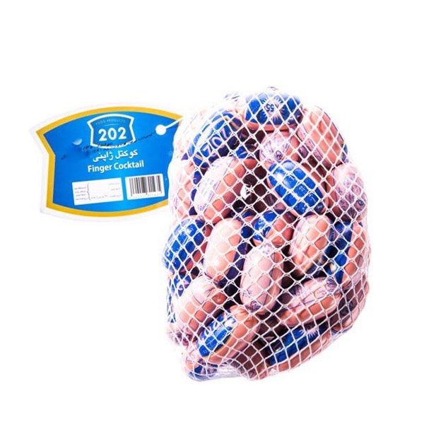 کوکتل ژاپنی 55 درصد گوشت قرمز 202 مقدار 500 گرمی