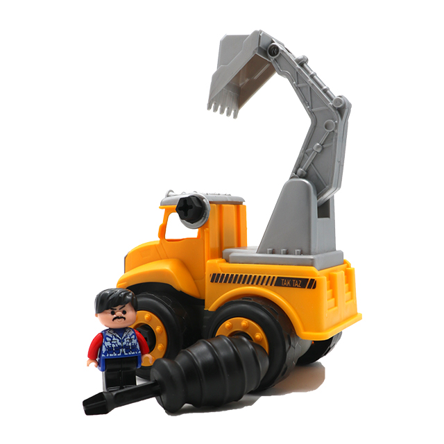 کامیون بیل مکانیکی با راننده ساختنی تکتاز