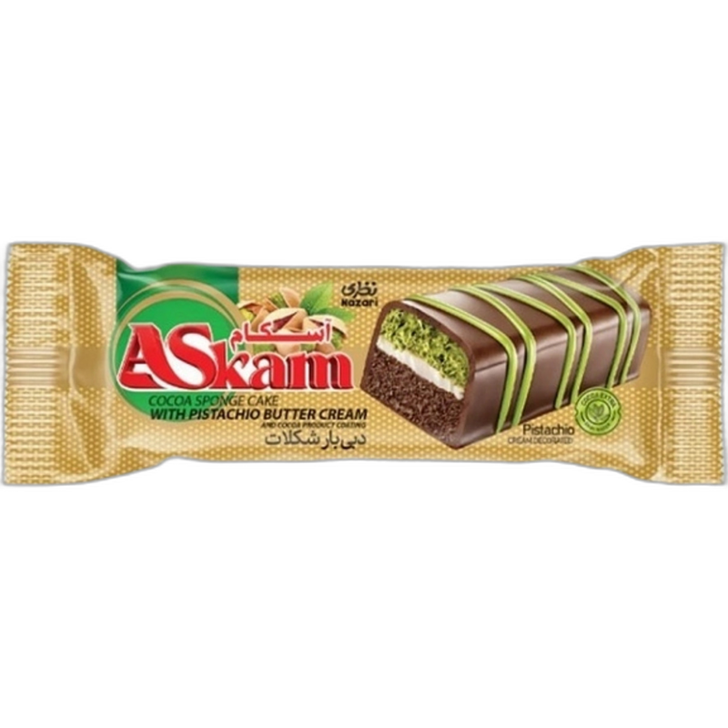 دبی بار شکلات آسکام نظری وزن 33 گرمی
