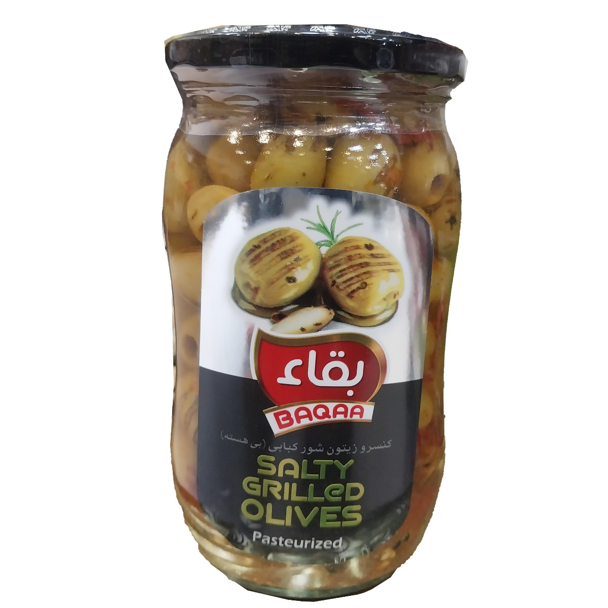 زیتون شور بی هسته بقاء 580 گرمی